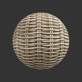 Fabric wicker